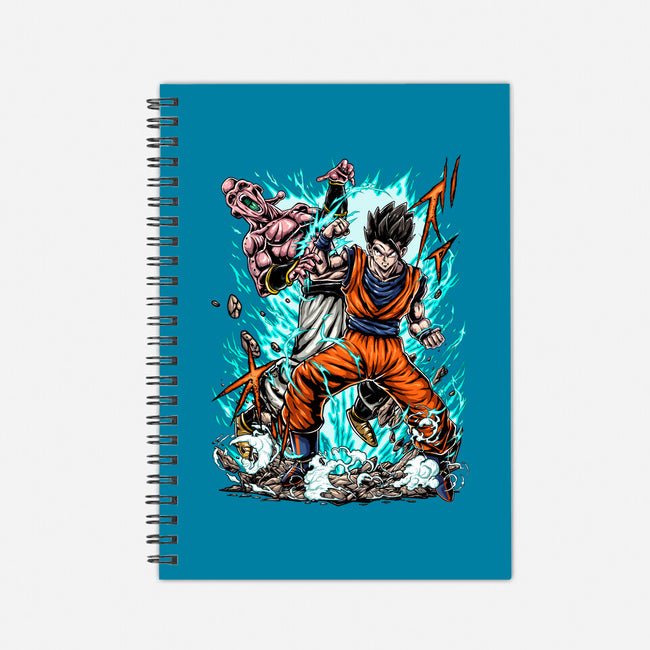 Gohan Vs Boo-None-Dot Grid-Notebook-Knegosfield