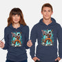 Gohan Vs Boo-Unisex-Pullover-Sweatshirt-Knegosfield