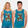 Gohan Vs Boo-Unisex-Basic-Tank-Knegosfield