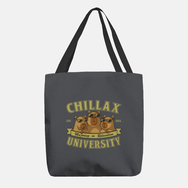 Chillax University-None-Basic Tote-Bag-erion_designs