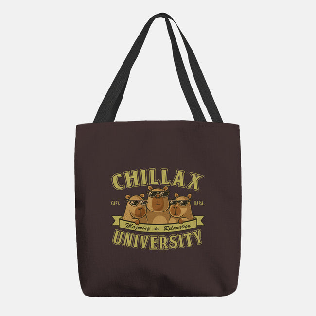 Chillax University-None-Basic Tote-Bag-erion_designs