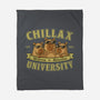 Chillax University-None-Fleece-Blanket-erion_designs