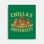 Chillax University-None-Stretched-Canvas-erion_designs