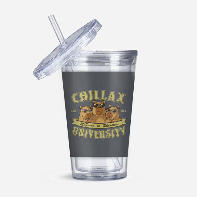 Chillax University-None-Acrylic Tumbler-Drinkware-erion_designs