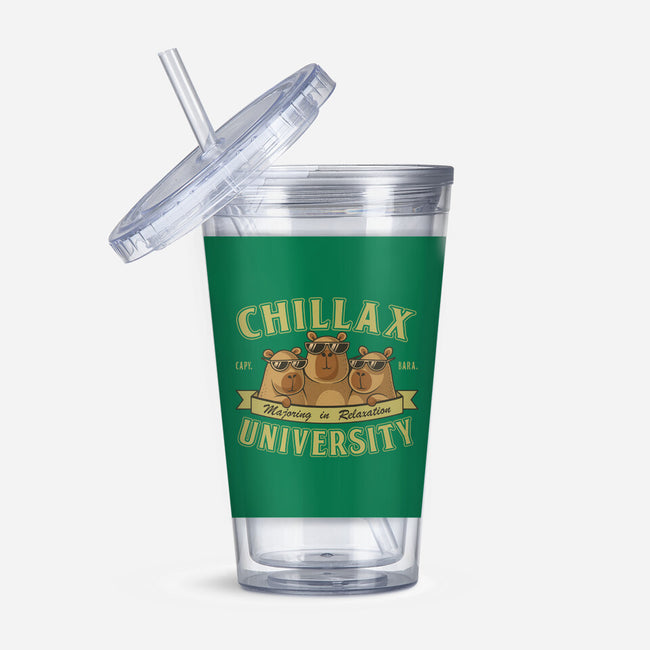 Chillax University-None-Acrylic Tumbler-Drinkware-erion_designs