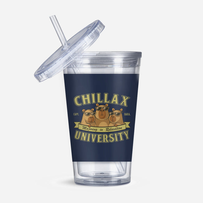 Chillax University-None-Acrylic Tumbler-Drinkware-erion_designs