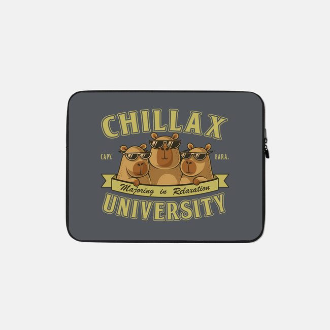 Chillax University-None-Zippered-Laptop Sleeve-erion_designs