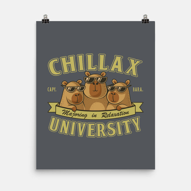 Chillax University-None-Matte-Poster-erion_designs