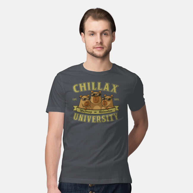 Chillax University-Mens-Premium-Tee-erion_designs