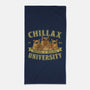 Chillax University-None-Beach-Towel-erion_designs