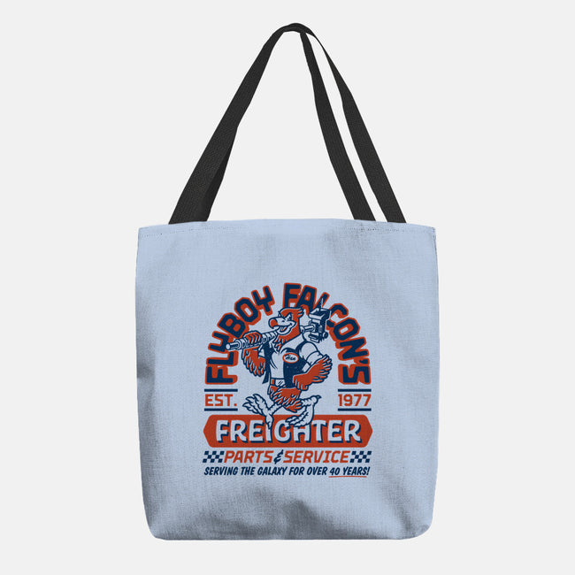 Flyboy Falcon-None-Basic Tote-Bag-Wheels