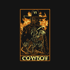 Cowboy Tarot Card