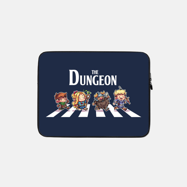 The Dungeon-None-Zippered-Laptop Sleeve-2DFeer