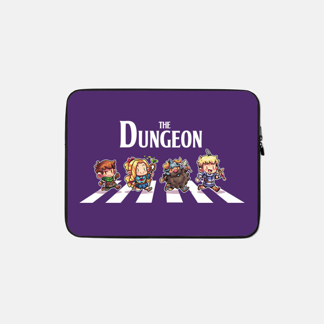 The Dungeon-None-Zippered-Laptop Sleeve-2DFeer