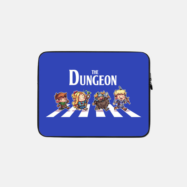 The Dungeon-None-Zippered-Laptop Sleeve-2DFeer