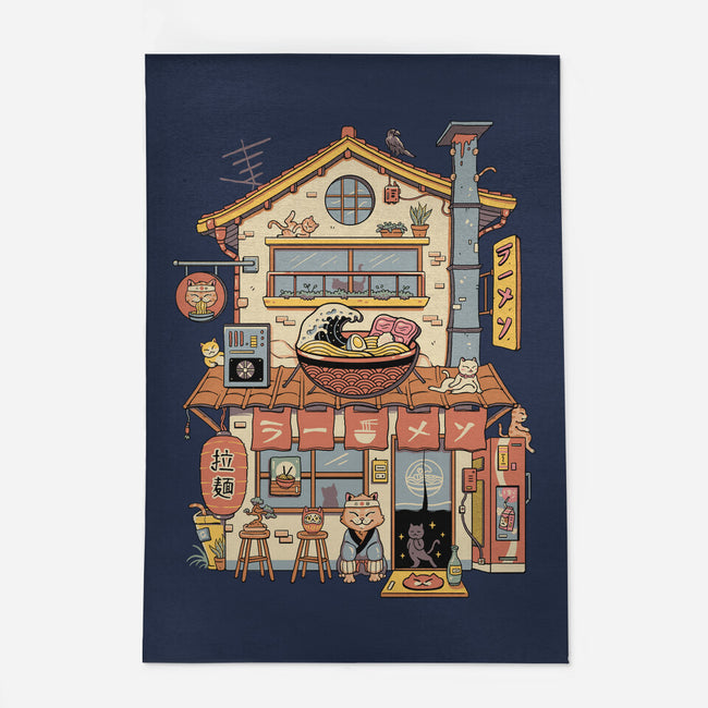 Ramen Neko House-None-Indoor-Rug-vp021