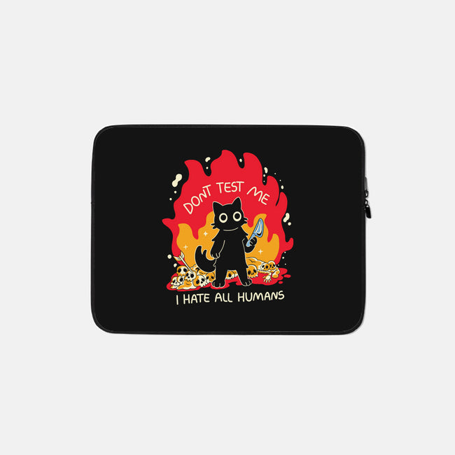 Dont Test Me-None-Zippered-Laptop Sleeve-yumie