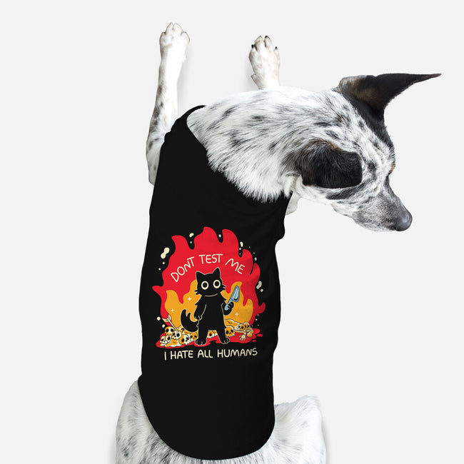 Dont Test Me-Dog-Basic-Pet Tank-yumie