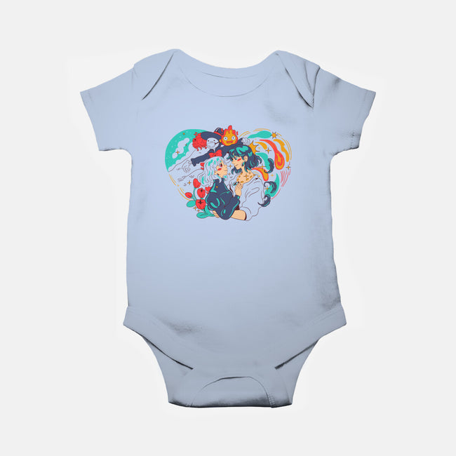 Moving Castle-Baby-Basic-Onesie-yumie