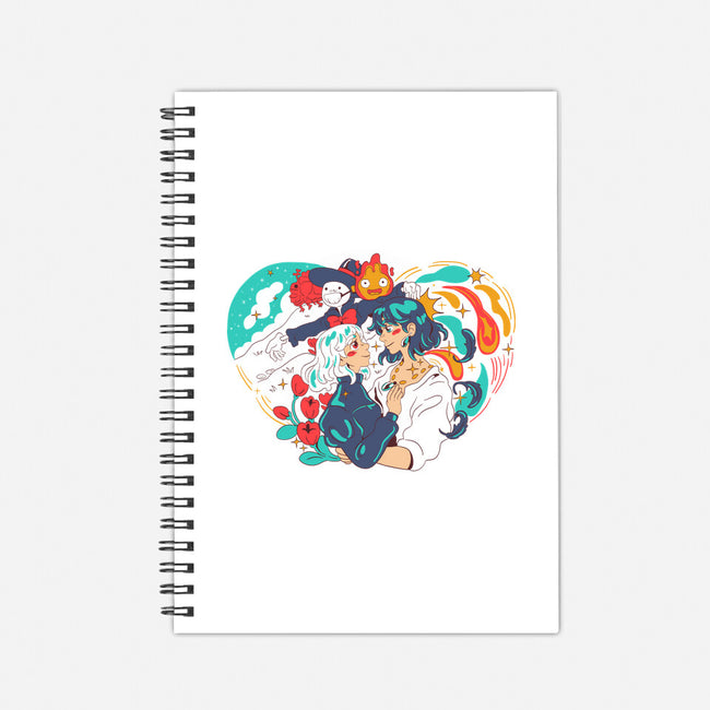 Moving Castle-None-Dot Grid-Notebook-yumie