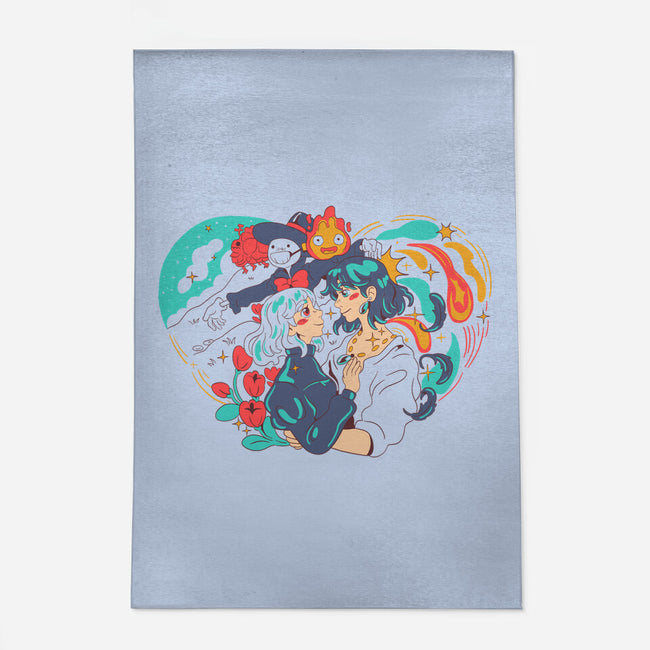 Moving Castle-None-Indoor-Rug-yumie