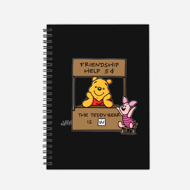 Friendship Help-None-Dot Grid-Notebook-Barbadifuoco