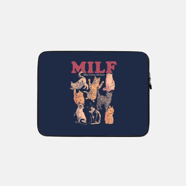 Man I Love Felines-None-Zippered-Laptop Sleeve-eduely