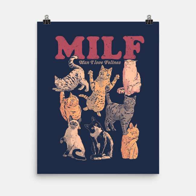 Man I Love Felines-None-Matte-Poster-eduely