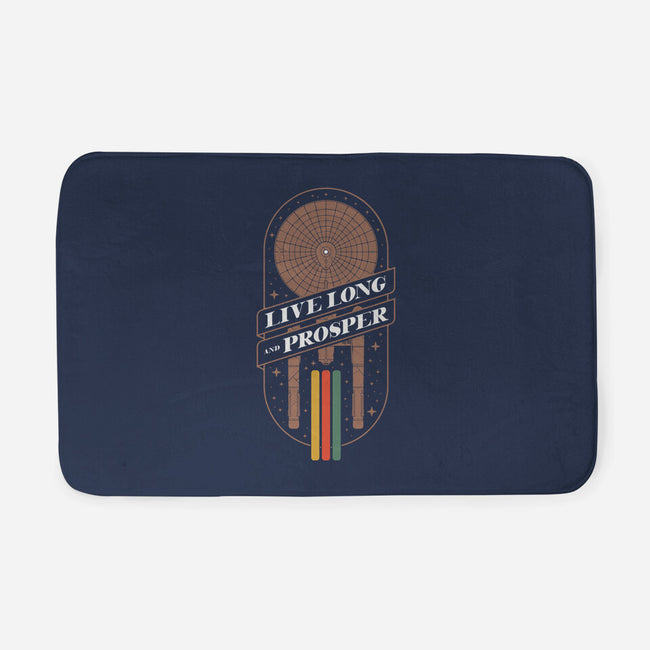 Live Long And Retro-None-Memory Foam-Bath Mat-BadBox