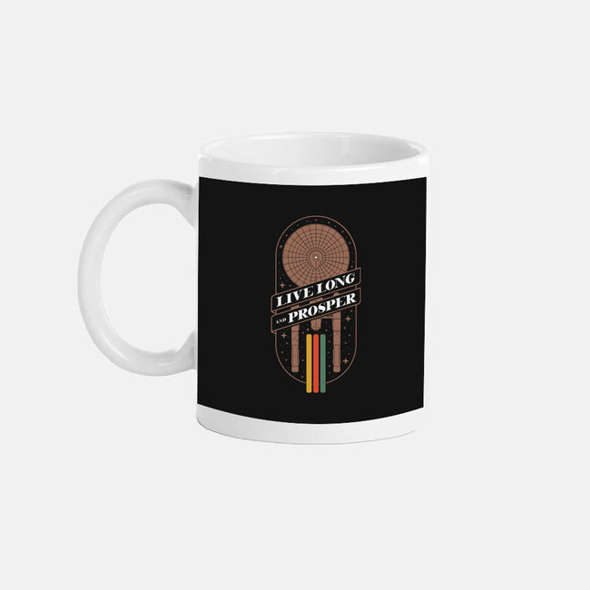 Live Long And Retro-None-Mug-Drinkware-BadBox