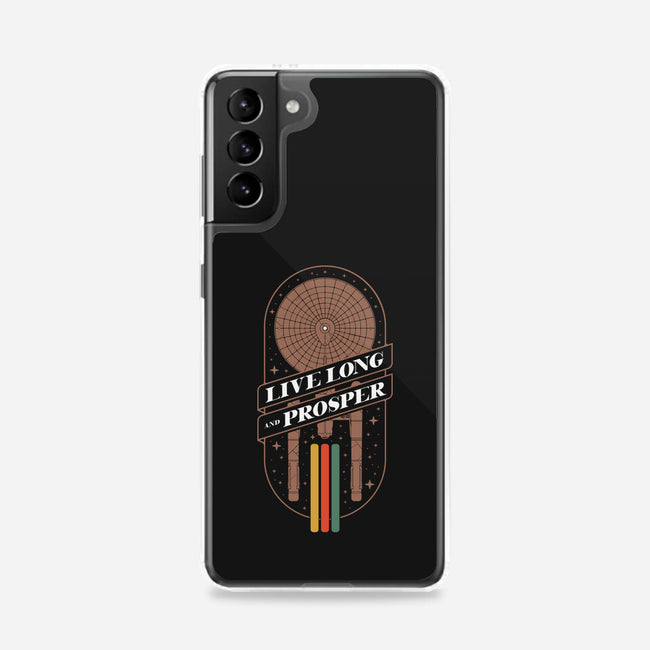 Live Long And Retro-Samsung-Snap-Phone Case-BadBox