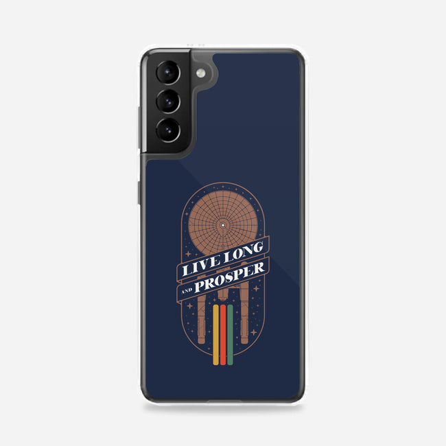 Live Long And Retro-Samsung-Snap-Phone Case-BadBox