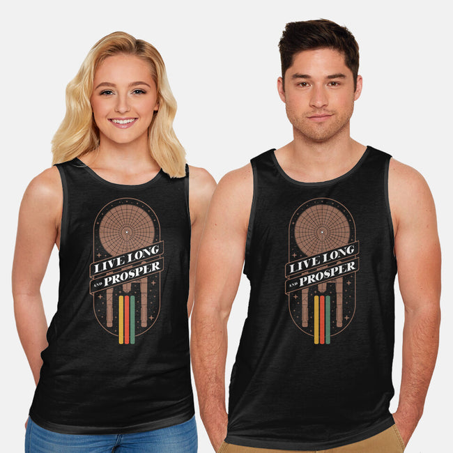 Live Long And Retro-Unisex-Basic-Tank-BadBox