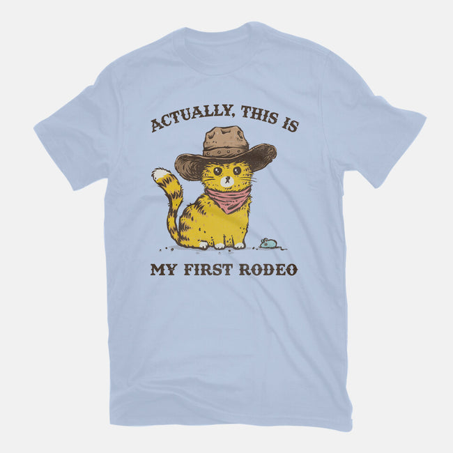 This Is My First Rodeo-Mens-Premium-Tee-kg07