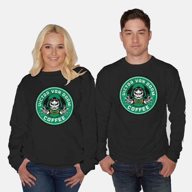 Surprise Coffee-Unisex-Crew Neck-Sweatshirt-spoilerinc