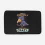 Sometimes Crazy-None-Memory Foam-Bath Mat-Geekydog