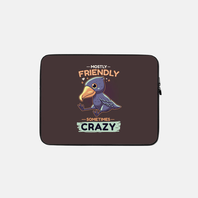 Sometimes Crazy-None-Zippered-Laptop Sleeve-Geekydog