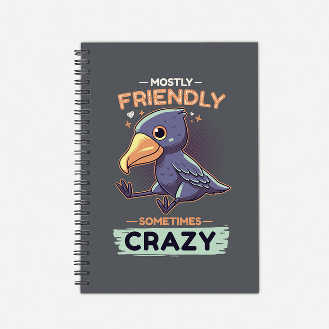 Sometimes Crazy-None-Dot Grid-Notebook-Geekydog