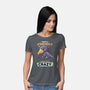 Sometimes Crazy-Womens-Basic-Tee-Geekydog