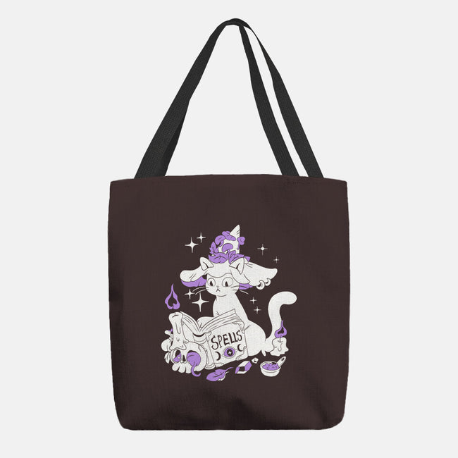 Magic Cat-None-Basic Tote-Bag-yumie