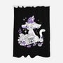 Magic Cat-None-Polyester-Shower Curtain-yumie