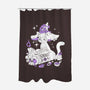 Magic Cat-None-Polyester-Shower Curtain-yumie