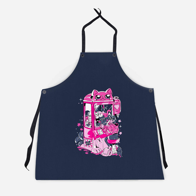 Cat Game-Unisex-Kitchen-Apron-yumie