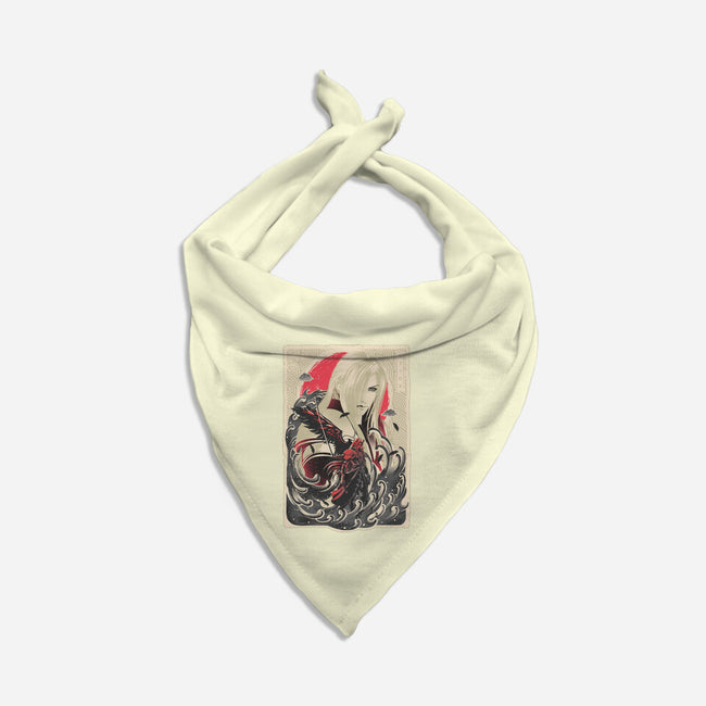 Great Wave Sephiroth-Cat-Bandana-Pet Collar-hypertwenty