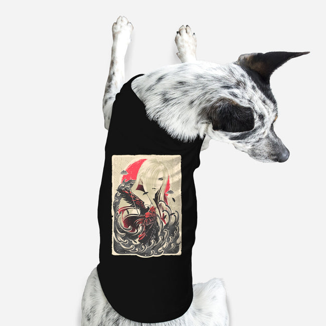 Great Wave Sephiroth-Dog-Basic-Pet Tank-hypertwenty