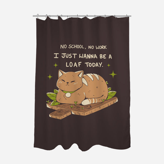 Loaf Cat-None-Polyester-Shower Curtain-yumie