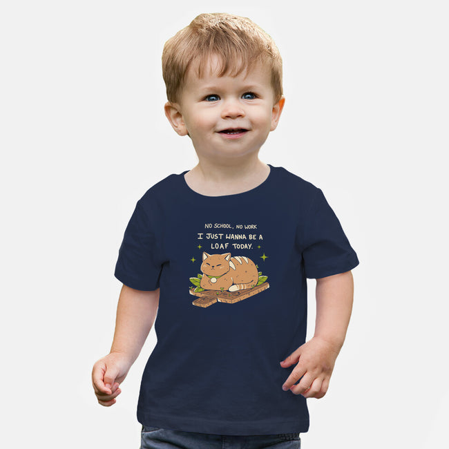 Loaf Cat-Baby-Basic-Tee-yumie