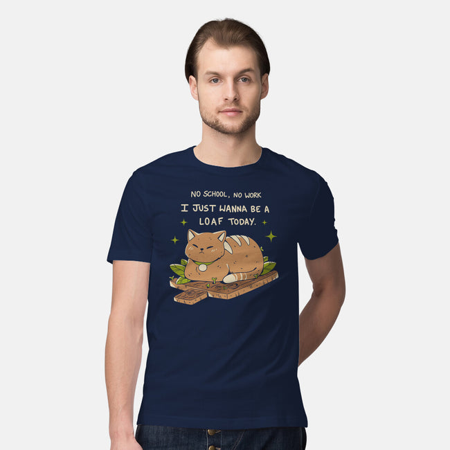 Loaf Cat-Mens-Premium-Tee-yumie