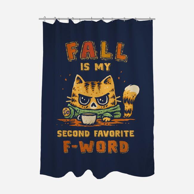 Fall Feline-None-Polyester-Shower Curtain-kg07