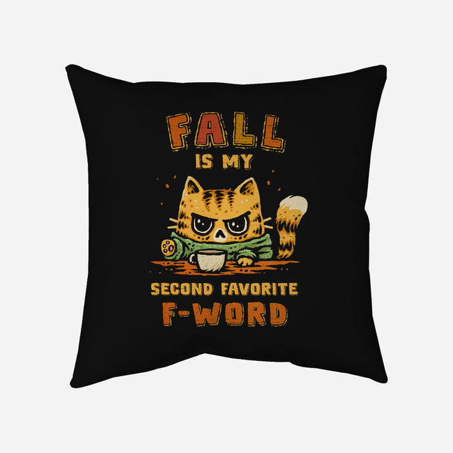 Fall Feline-None-Removable Cover w Insert-Throw Pillow-kg07